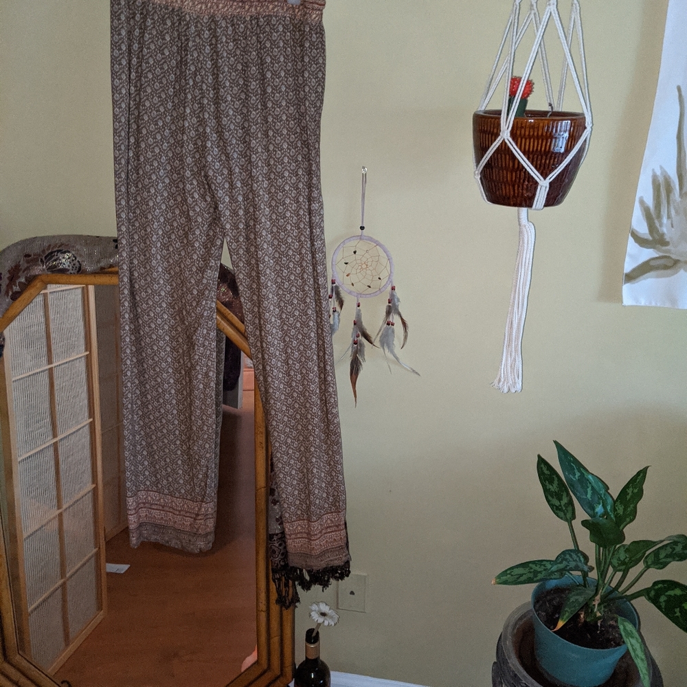 Boho flowy pants